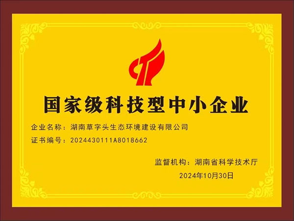 國家級科技型中小企業 國家級科技型中小企業